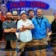 Affiche du groupe de salsa Pacho Combo.