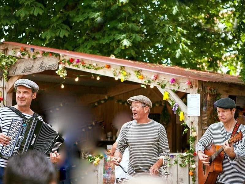 Les 3 Zèbres en concert.
