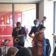 PhilM Quartet jouent leurs compositions jazz au self.