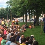 Capitaine Pigouille, spectacle jeune public avec musique et marionnettes.