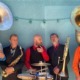 La fanfare Les Wilson 5 avec leur musique à danser de 7 à 77 ans.